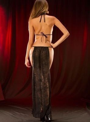 Long Dress Halter